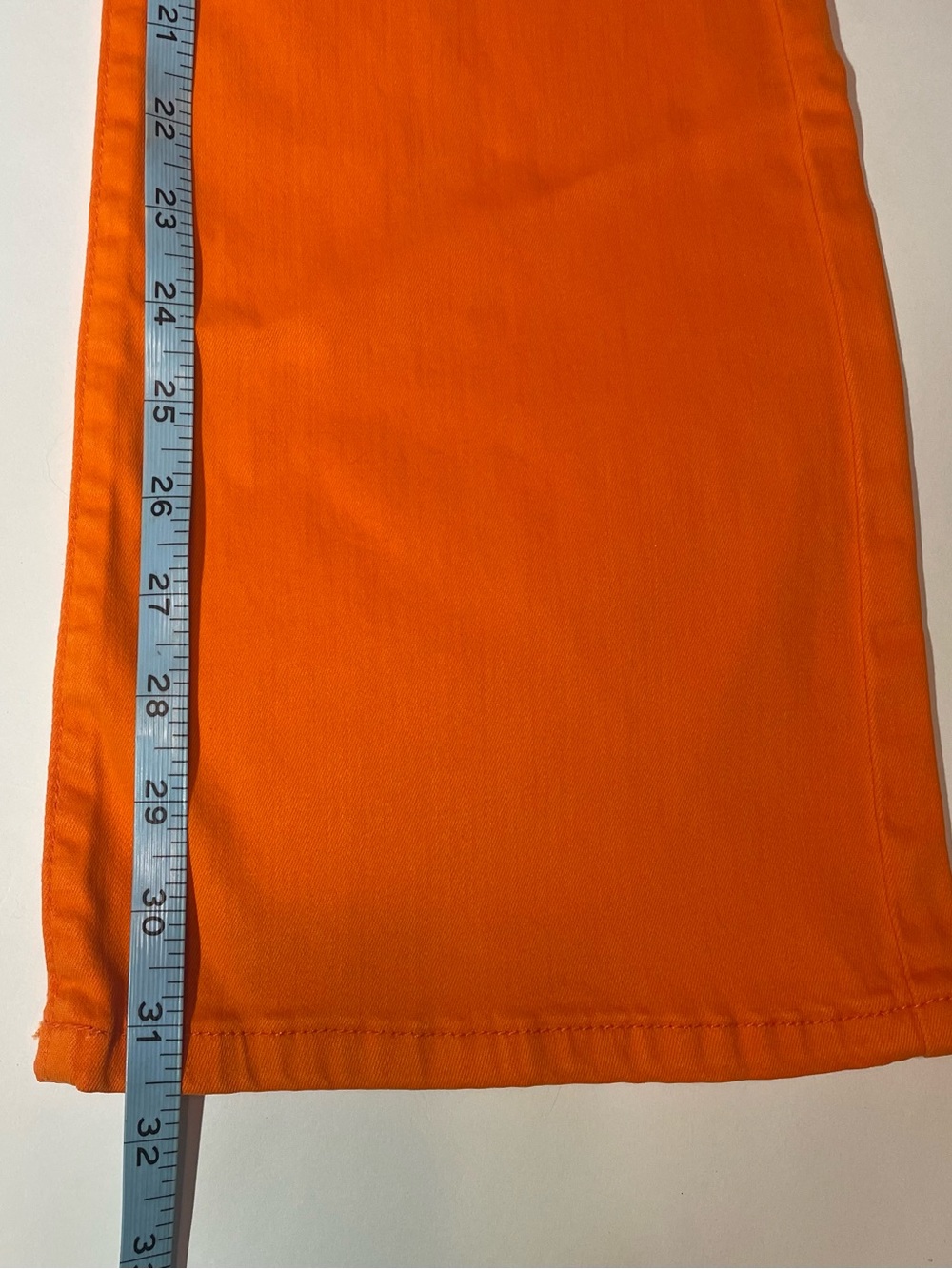 Vibrant MIU Bootcut Orange Soft Jeans with Tag - Picture 9 of 10